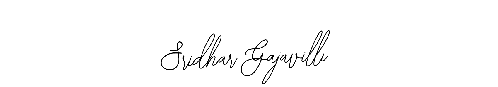 Sridhar Gajavilli stylish signature style. Best Handwritten Sign (Bearetta-2O07w) for my name. Handwritten Signature Collection Ideas for my name Sridhar Gajavilli. Sridhar Gajavilli signature style 12 images and pictures png