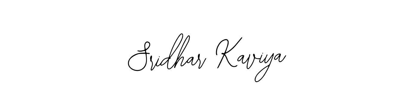 It looks lik you need a new signature style for name Sridhar Kaviya. Design unique handwritten (Bearetta-2O07w) signature with our free signature maker in just a few clicks. Sridhar Kaviya signature style 12 images and pictures png
