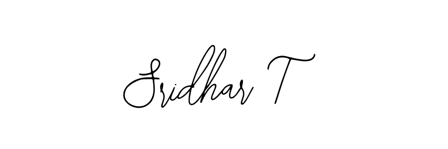 Also You can easily find your signature by using the search form. We will create Sridhar T name handwritten signature images for you free of cost using Bearetta-2O07w sign style. Sridhar T signature style 12 images and pictures png