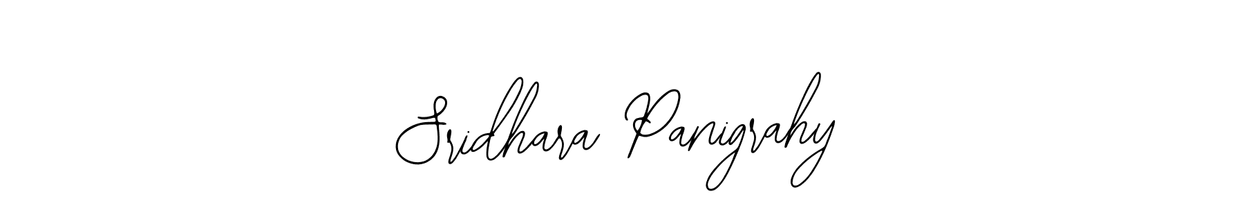 How to make Sridhara Panigrahy name signature. Use Bearetta-2O07w style for creating short signs online. This is the latest handwritten sign. Sridhara Panigrahy signature style 12 images and pictures png