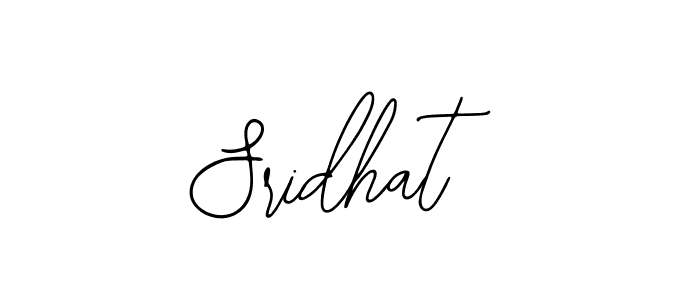 The best way (Bearetta-2O07w) to make a short signature is to pick only two or three words in your name. The name Sridhat include a total of six letters. For converting this name. Sridhat signature style 12 images and pictures png