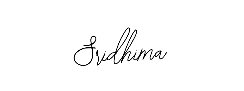 You should practise on your own different ways (Bearetta-2O07w) to write your name (Sridhima) in signature. don't let someone else do it for you. Sridhima signature style 12 images and pictures png