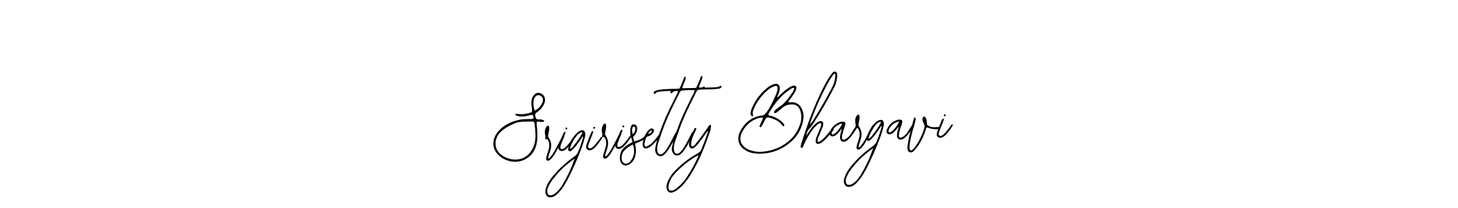 Srigirisetty Bhargavi stylish signature style. Best Handwritten Sign (Bearetta-2O07w) for my name. Handwritten Signature Collection Ideas for my name Srigirisetty Bhargavi. Srigirisetty Bhargavi signature style 12 images and pictures png
