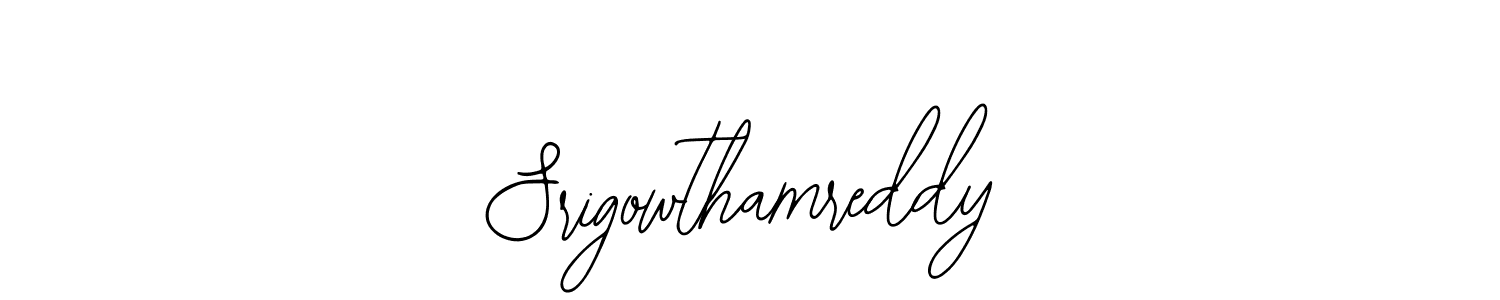 Similarly Bearetta-2O07w is the best handwritten signature design. Signature creator online .You can use it as an online autograph creator for name Srigowthamreddy. Srigowthamreddy signature style 12 images and pictures png