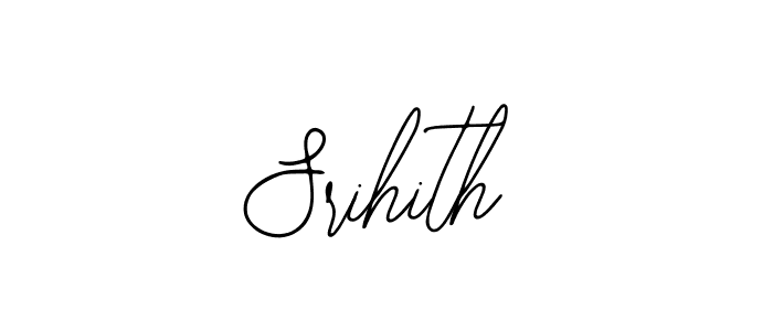 Make a beautiful signature design for name Srihith. With this signature (Bearetta-2O07w) style, you can create a handwritten signature for free. Srihith signature style 12 images and pictures png