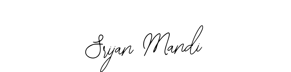 How to Draw Srijan Mandi signature style? Bearetta-2O07w is a latest design signature styles for name Srijan Mandi. Srijan Mandi signature style 12 images and pictures png