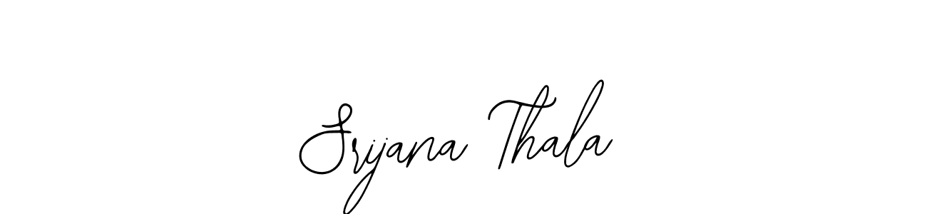 Also You can easily find your signature by using the search form. We will create Srijana Thala name handwritten signature images for you free of cost using Bearetta-2O07w sign style. Srijana Thala signature style 12 images and pictures png