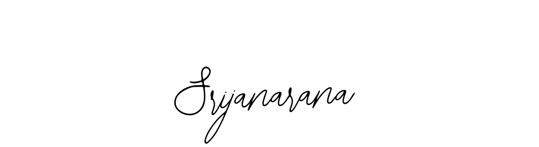 Use a signature maker to create a handwritten signature online. With this signature software, you can design (Bearetta-2O07w) your own signature for name Srijanarana. Srijanarana signature style 12 images and pictures png