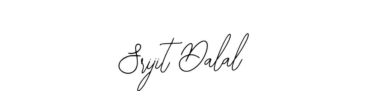 Make a beautiful signature design for name Srijit Dalal. With this signature (Bearetta-2O07w) style, you can create a handwritten signature for free. Srijit Dalal signature style 12 images and pictures png