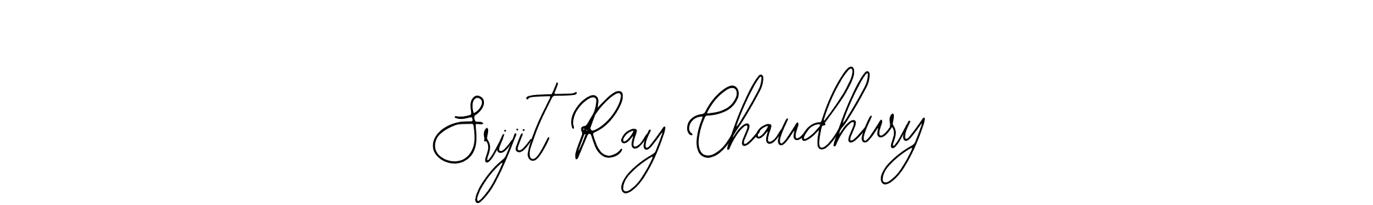 Use a signature maker to create a handwritten signature online. With this signature software, you can design (Bearetta-2O07w) your own signature for name Srijit Ray Chaudhury. Srijit Ray Chaudhury signature style 12 images and pictures png