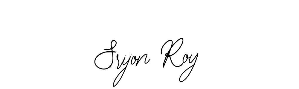 How to make Srijon Roy signature? Bearetta-2O07w is a professional autograph style. Create handwritten signature for Srijon Roy name. Srijon Roy signature style 12 images and pictures png
