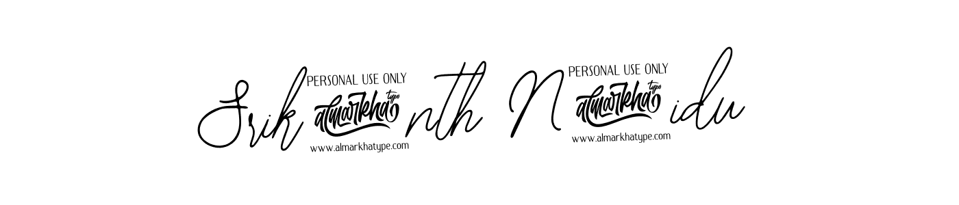 Design your own signature with our free online signature maker. With this signature software, you can create a handwritten (Bearetta-2O07w) signature for name Srik@nth N@idu. Srik@nth N@idu signature style 12 images and pictures png