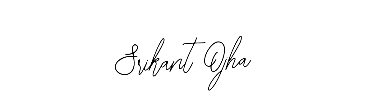 Use a signature maker to create a handwritten signature online. With this signature software, you can design (Bearetta-2O07w) your own signature for name Srikant Ojha. Srikant Ojha signature style 12 images and pictures png