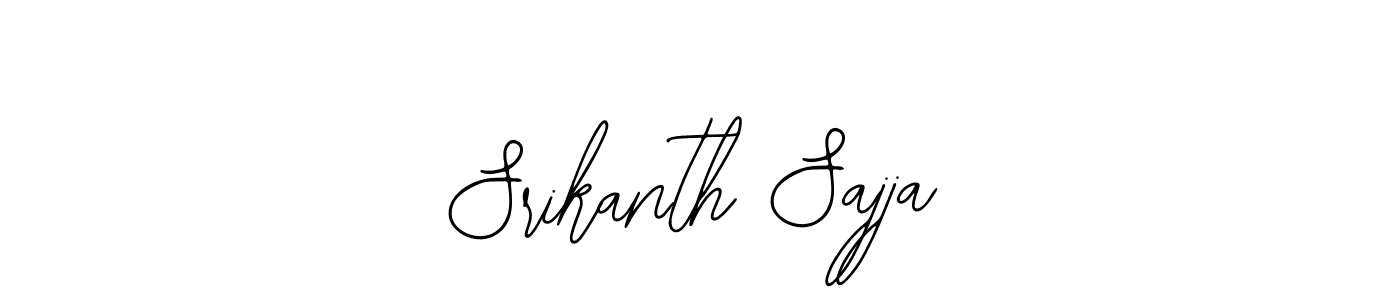 Design your own signature with our free online signature maker. With this signature software, you can create a handwritten (Bearetta-2O07w) signature for name Srikanth Sajja. Srikanth Sajja signature style 12 images and pictures png