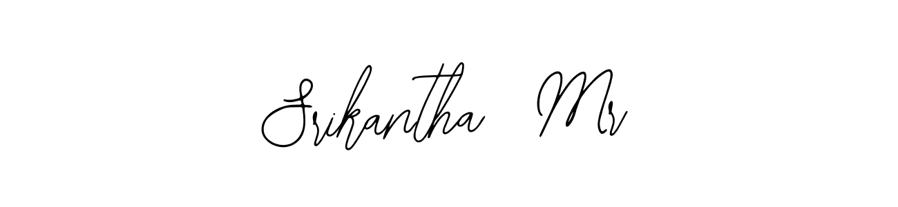 You should practise on your own different ways (Bearetta-2O07w) to write your name (Srikantha  Mr) in signature. don't let someone else do it for you. Srikantha  Mr signature style 12 images and pictures png