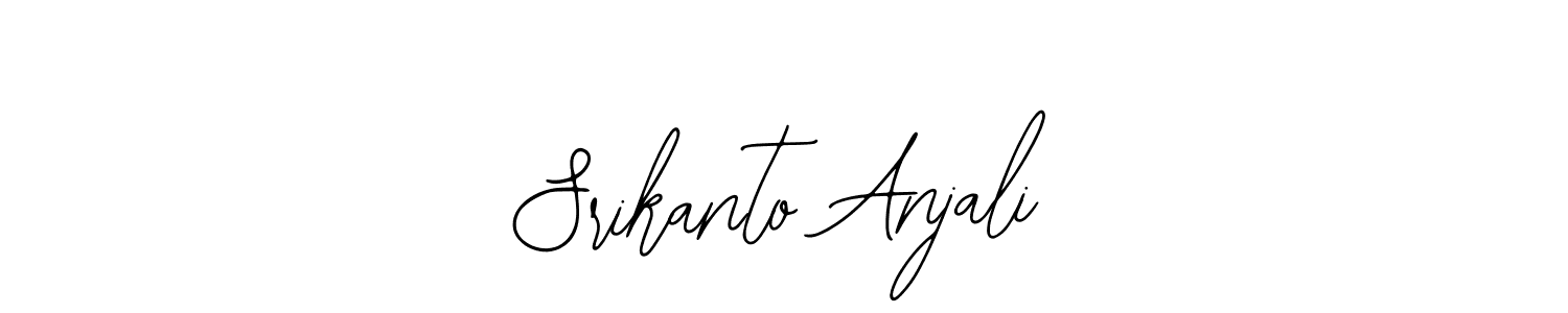 Create a beautiful signature design for name Srikanto Anjali. With this signature (Bearetta-2O07w) fonts, you can make a handwritten signature for free. Srikanto Anjali signature style 12 images and pictures png