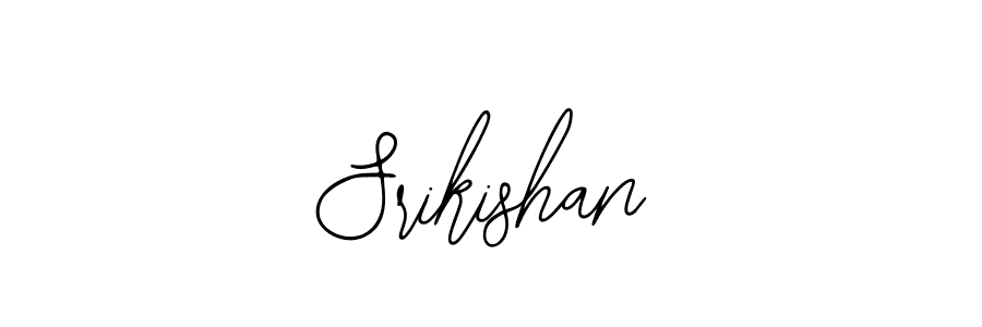 if you are searching for the best signature style for your name Srikishan. so please give up your signature search. here we have designed multiple signature styles  using Bearetta-2O07w. Srikishan signature style 12 images and pictures png