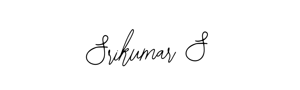 Design your own signature with our free online signature maker. With this signature software, you can create a handwritten (Bearetta-2O07w) signature for name Srikumar S. Srikumar S signature style 12 images and pictures png