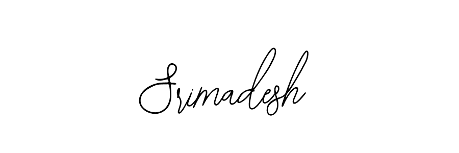 How to make Srimadesh name signature. Use Bearetta-2O07w style for creating short signs online. This is the latest handwritten sign. Srimadesh signature style 12 images and pictures png