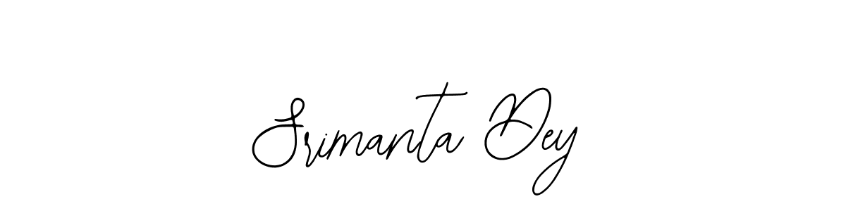 Design your own signature with our free online signature maker. With this signature software, you can create a handwritten (Bearetta-2O07w) signature for name Srimanta Dey. Srimanta Dey signature style 12 images and pictures png