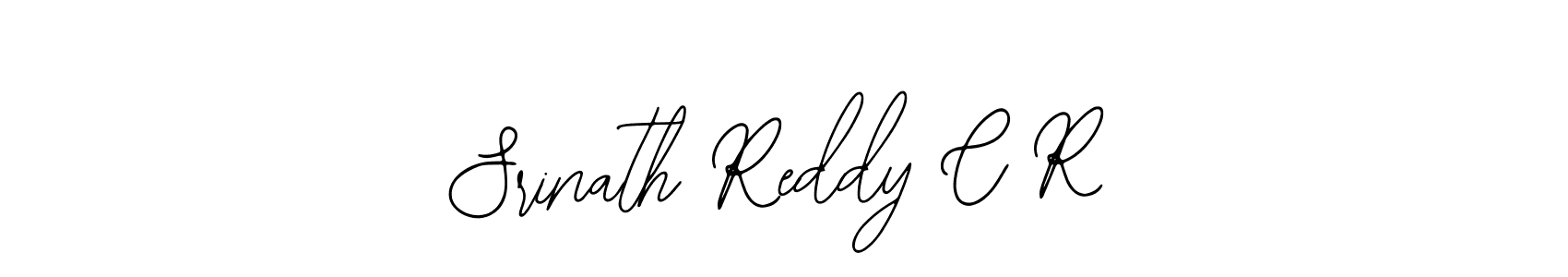 Also You can easily find your signature by using the search form. We will create Srinath Reddy C R name handwritten signature images for you free of cost using Bearetta-2O07w sign style. Srinath Reddy C R signature style 12 images and pictures png