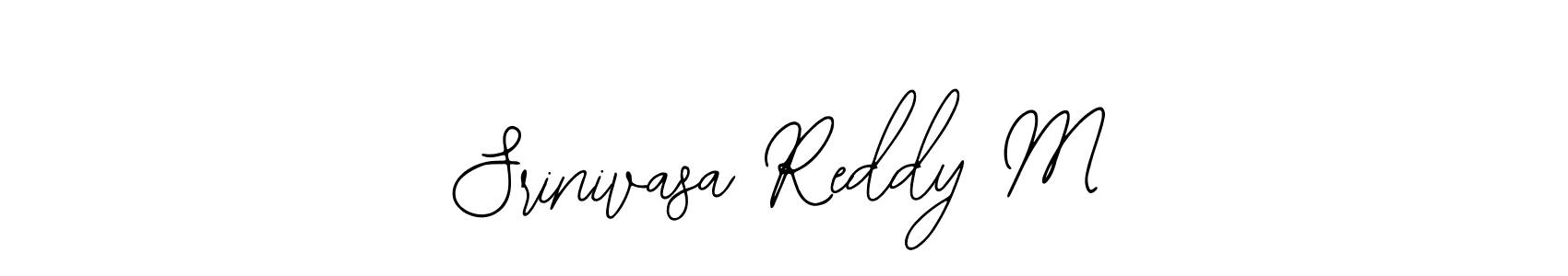You should practise on your own different ways (Bearetta-2O07w) to write your name (Srinivasa Reddy M) in signature. don't let someone else do it for you. Srinivasa Reddy M signature style 12 images and pictures png