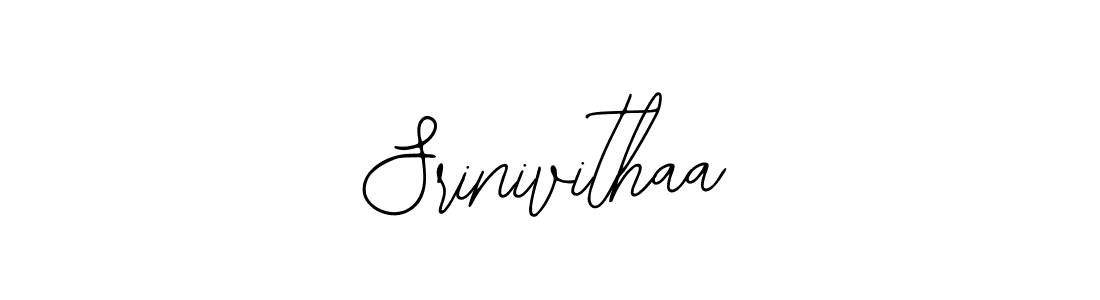 The best way (Bearetta-2O07w) to make a short signature is to pick only two or three words in your name. The name Srinivithaa include a total of six letters. For converting this name. Srinivithaa signature style 12 images and pictures png