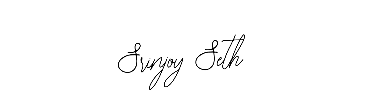 This is the best signature style for the Srinjoy Seth name. Also you like these signature font (Bearetta-2O07w). Mix name signature. Srinjoy Seth signature style 12 images and pictures png