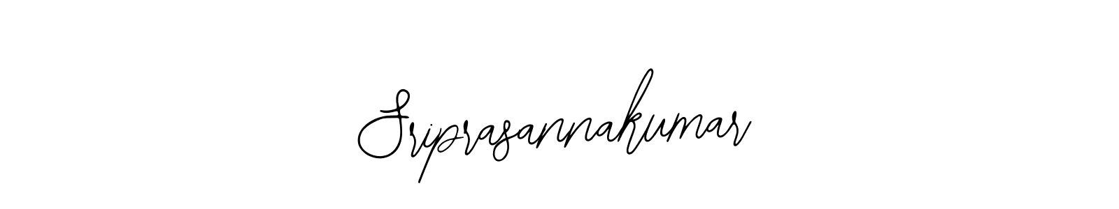 How to make Sriprasannakumar signature? Bearetta-2O07w is a professional autograph style. Create handwritten signature for Sriprasannakumar name. Sriprasannakumar signature style 12 images and pictures png