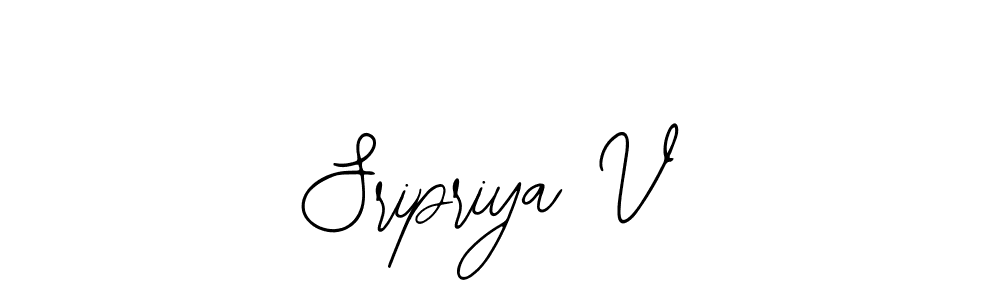 Similarly Bearetta-2O07w is the best handwritten signature design. Signature creator online .You can use it as an online autograph creator for name Sripriya V. Sripriya V signature style 12 images and pictures png