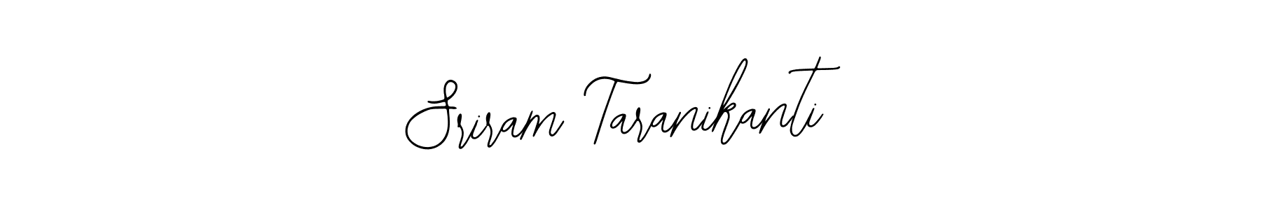 Create a beautiful signature design for name Sriram Taranikanti. With this signature (Bearetta-2O07w) fonts, you can make a handwritten signature for free. Sriram Taranikanti signature style 12 images and pictures png