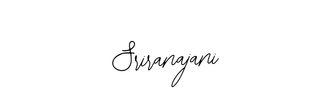 if you are searching for the best signature style for your name Sriranajani. so please give up your signature search. here we have designed multiple signature styles  using Bearetta-2O07w. Sriranajani signature style 12 images and pictures png