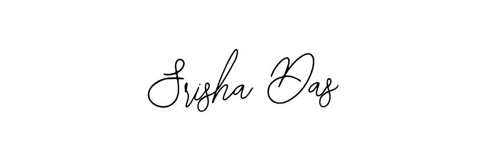 You should practise on your own different ways (Bearetta-2O07w) to write your name (Srisha Das) in signature. don't let someone else do it for you. Srisha Das signature style 12 images and pictures png