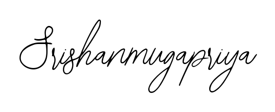 See photos of Srishanmugapriya official signature. Check more albums & portfolios. Read reviews & check more about Bearetta-2O07w font. Srishanmugapriya signature style 12 images and pictures png