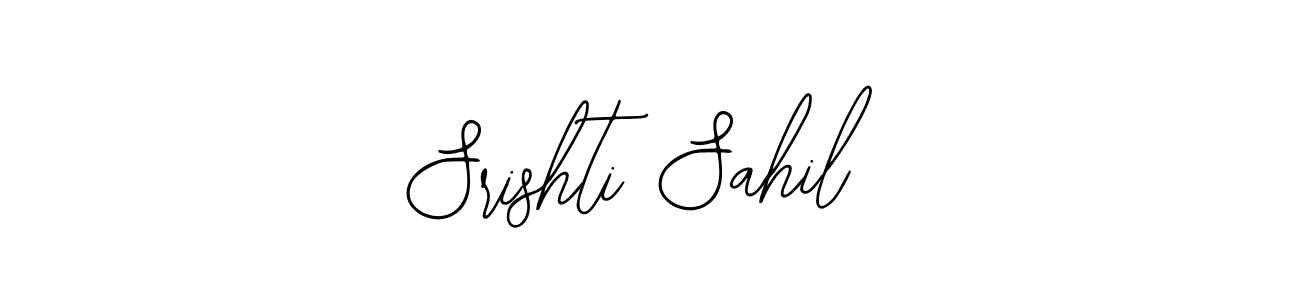 Best and Professional Signature Style for Srishti Sahil. Bearetta-2O07w Best Signature Style Collection. Srishti Sahil signature style 12 images and pictures png