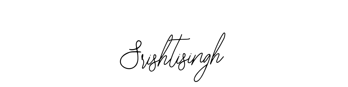 Srishtisingh stylish signature style. Best Handwritten Sign (Bearetta-2O07w) for my name. Handwritten Signature Collection Ideas for my name Srishtisingh. Srishtisingh signature style 12 images and pictures png