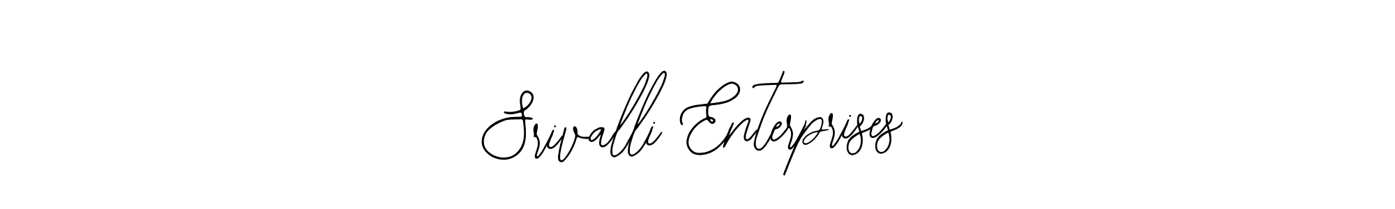 The best way (Bearetta-2O07w) to make a short signature is to pick only two or three words in your name. The name Srivalli Enterprises include a total of six letters. For converting this name. Srivalli Enterprises signature style 12 images and pictures png