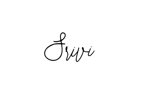 How to make Srivi name signature. Use Bearetta-2O07w style for creating short signs online. This is the latest handwritten sign. Srivi signature style 12 images and pictures png