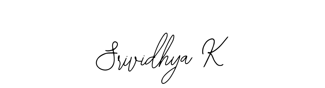 How to Draw Srividhya K signature style? Bearetta-2O07w is a latest design signature styles for name Srividhya K. Srividhya K signature style 12 images and pictures png