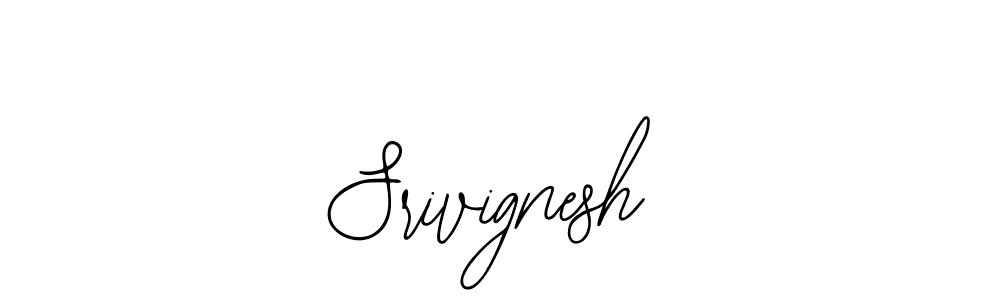 Use a signature maker to create a handwritten signature online. With this signature software, you can design (Bearetta-2O07w) your own signature for name Srivignesh. Srivignesh signature style 12 images and pictures png