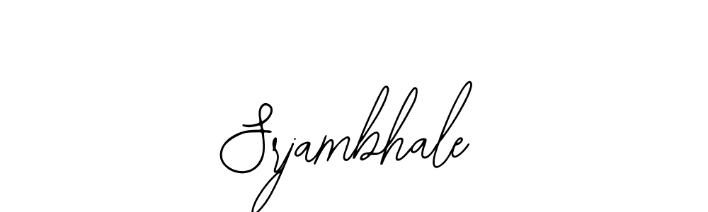 if you are searching for the best signature style for your name Srjambhale. so please give up your signature search. here we have designed multiple signature styles  using Bearetta-2O07w. Srjambhale signature style 12 images and pictures png