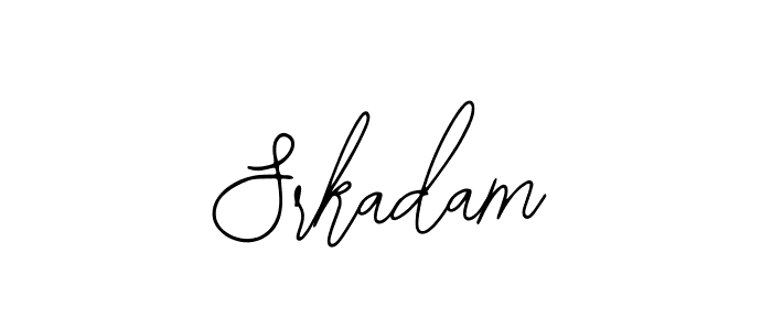 The best way (Bearetta-2O07w) to make a short signature is to pick only two or three words in your name. The name Srkadam include a total of six letters. For converting this name. Srkadam signature style 12 images and pictures png