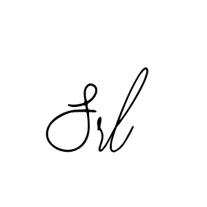 You should practise on your own different ways (Bearetta-2O07w) to write your name (Srl) in signature. don't let someone else do it for you. Srl signature style 12 images and pictures png