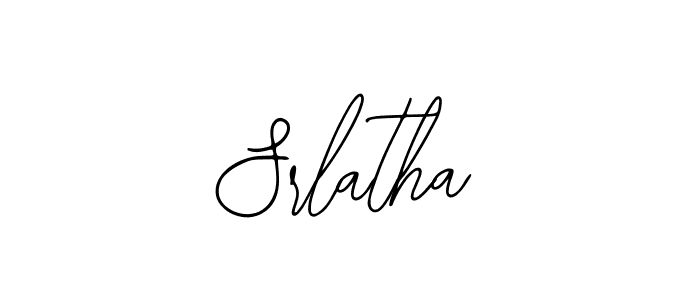 You should practise on your own different ways (Bearetta-2O07w) to write your name (Srlatha) in signature. don't let someone else do it for you. Srlatha signature style 12 images and pictures png
