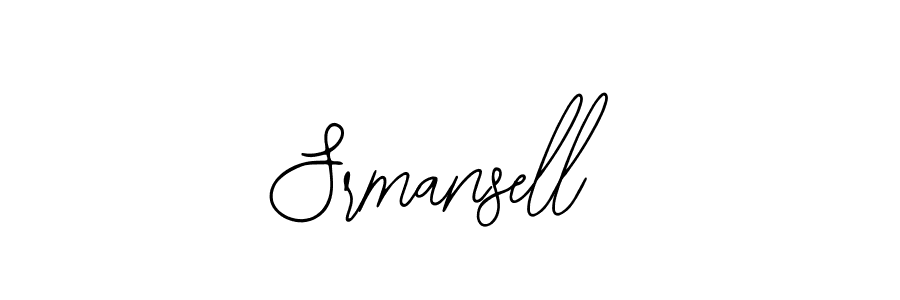 The best way (Bearetta-2O07w) to make a short signature is to pick only two or three words in your name. The name Srmansell include a total of six letters. For converting this name. Srmansell signature style 12 images and pictures png