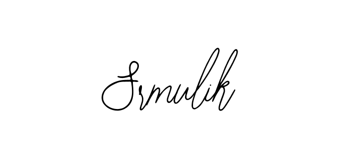 Use a signature maker to create a handwritten signature online. With this signature software, you can design (Bearetta-2O07w) your own signature for name Srmulik. Srmulik signature style 12 images and pictures png