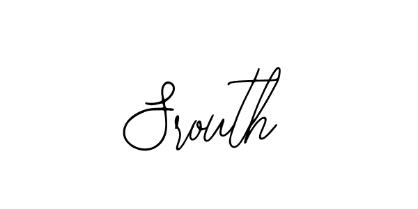 Design your own signature with our free online signature maker. With this signature software, you can create a handwritten (Bearetta-2O07w) signature for name Srouth. Srouth signature style 12 images and pictures png