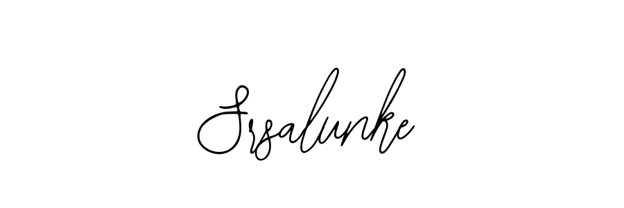 You should practise on your own different ways (Bearetta-2O07w) to write your name (Srsalunke) in signature. don't let someone else do it for you. Srsalunke signature style 12 images and pictures png
