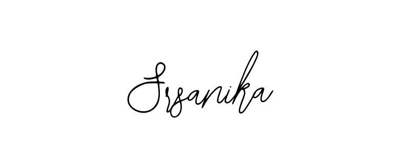 How to make Srsanika signature? Bearetta-2O07w is a professional autograph style. Create handwritten signature for Srsanika name. Srsanika signature style 12 images and pictures png