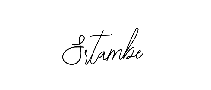 How to make Srtambe name signature. Use Bearetta-2O07w style for creating short signs online. This is the latest handwritten sign. Srtambe signature style 12 images and pictures png